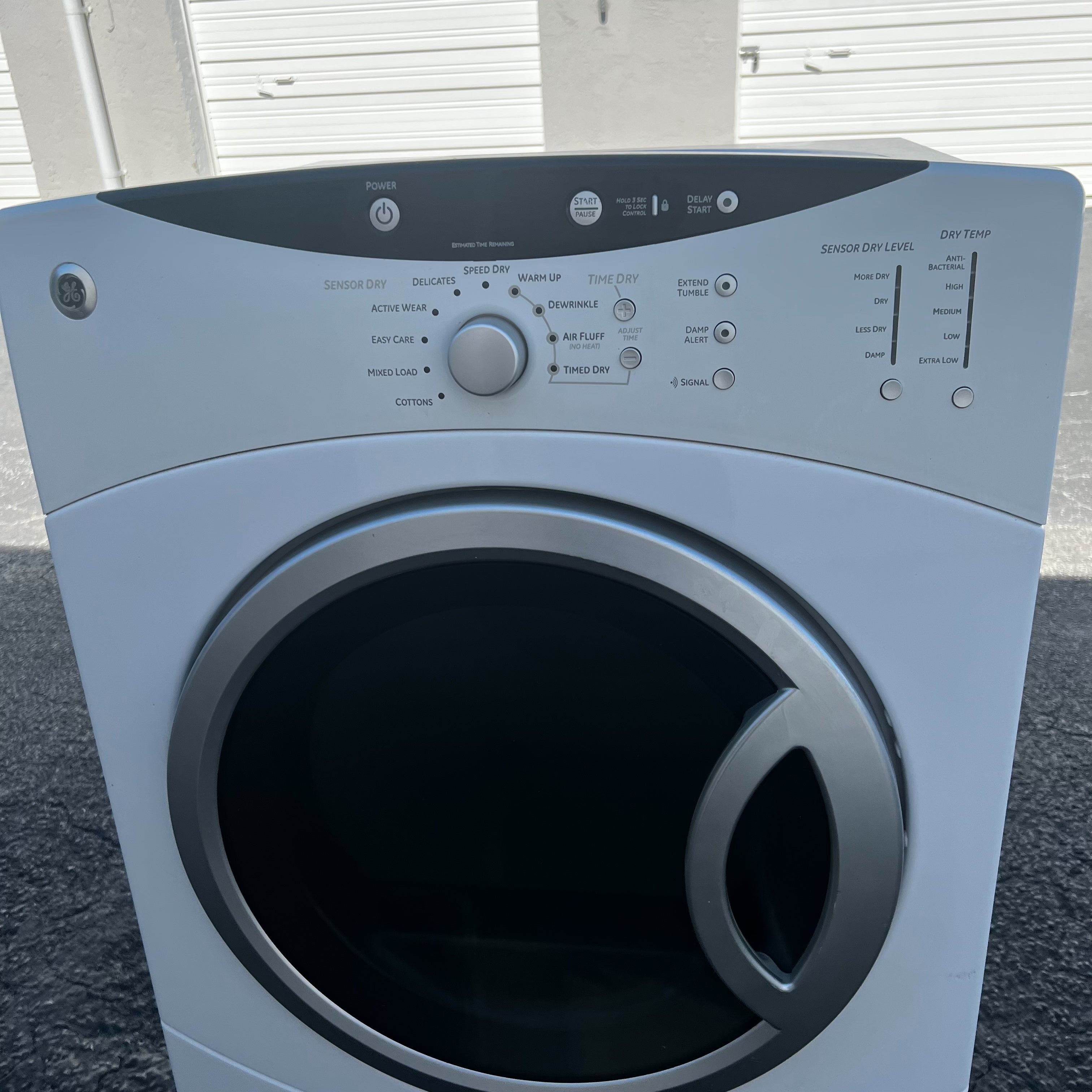 GE Electric Dryer Front Load with Pedestal GE Electric Dryer Front Load with Pedestal